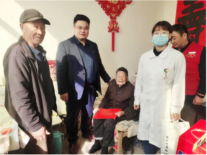 爱在重阳节,慰问暖人心 爱在重阳节,慰问暖人心