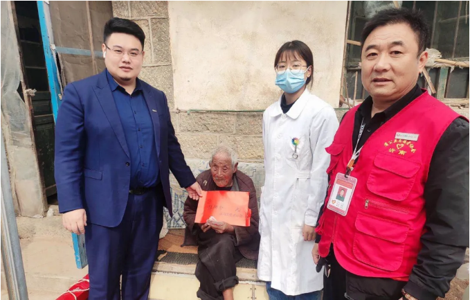 爱在重阳节,慰问暖人心 爱在重阳节,慰问暖人心